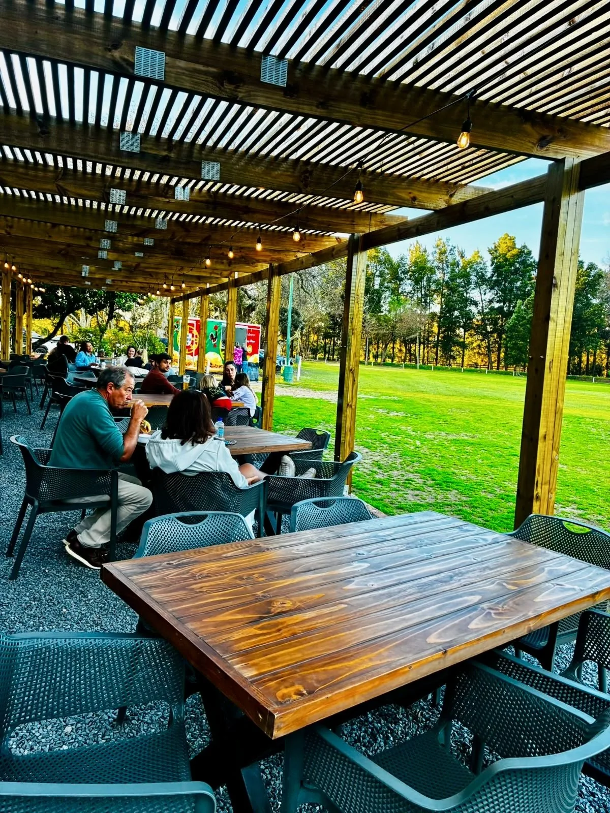 The patio