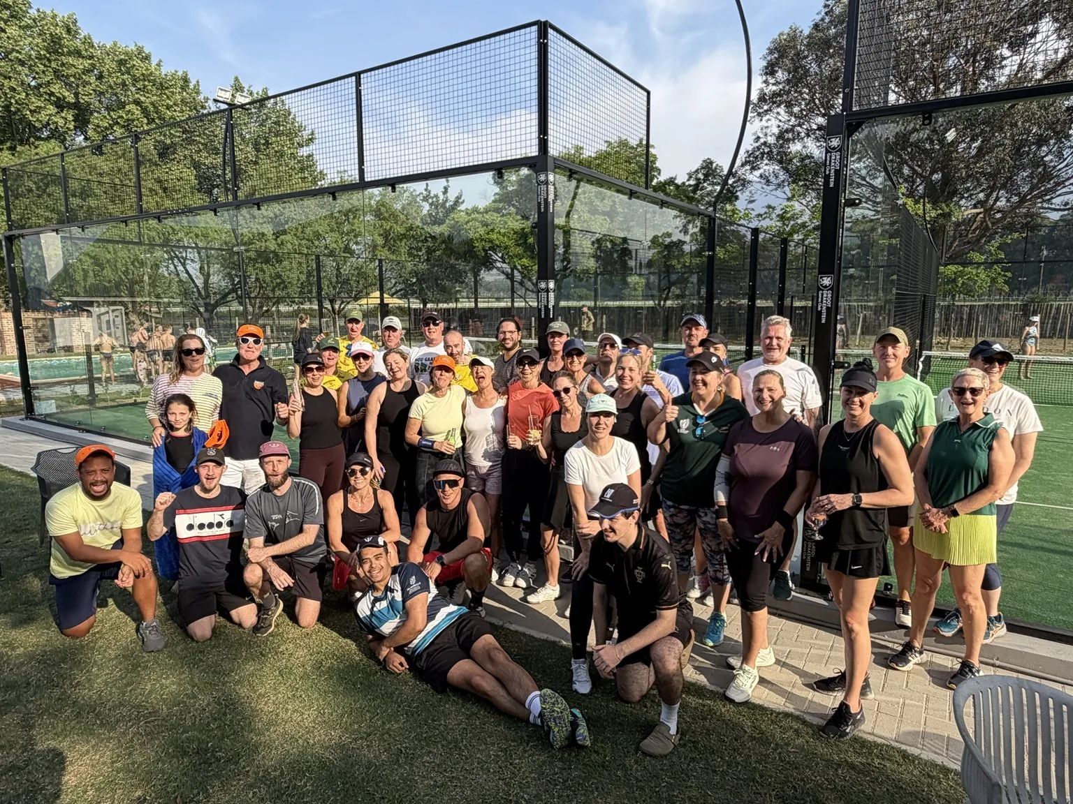 Groot Drak venue setting for Young Guns Padel Finals