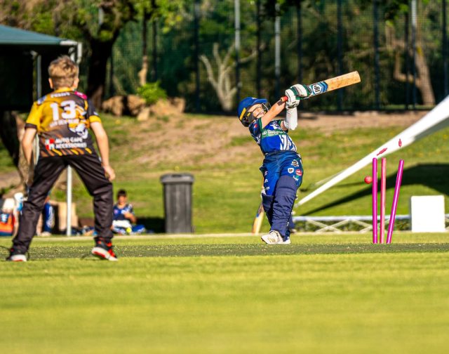 U11 Griffins cricket matchday photograph