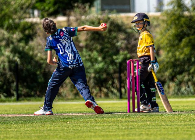 U11 Griffins cricket matchday photograph