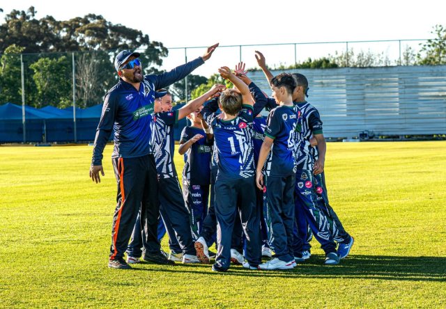 U11 Griffins cricket matchday photograph