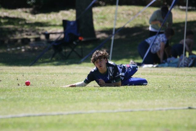 U14 Dragons cricket matchday photograph